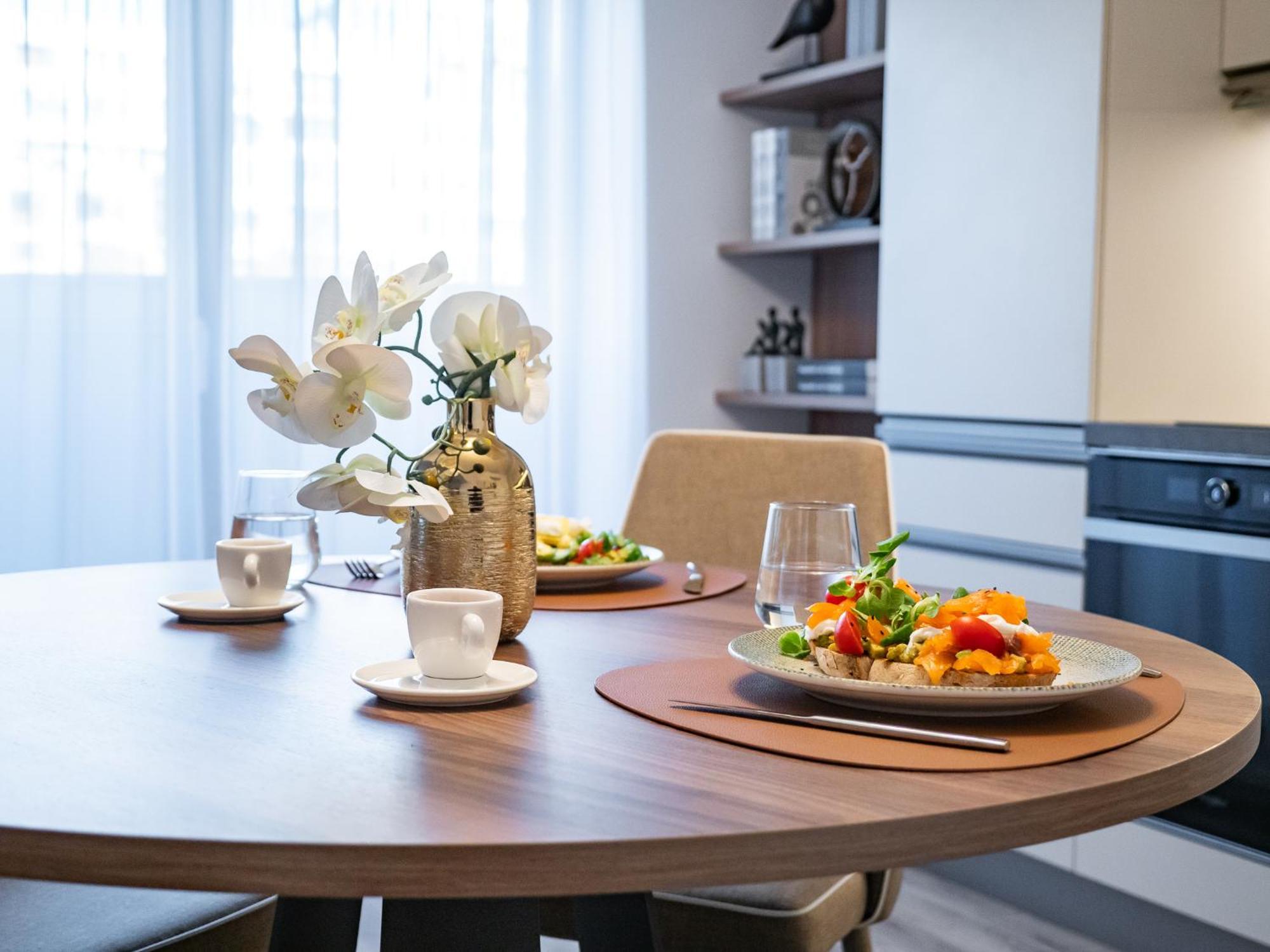 Novos Aparthotel Bukares Bagian luar foto