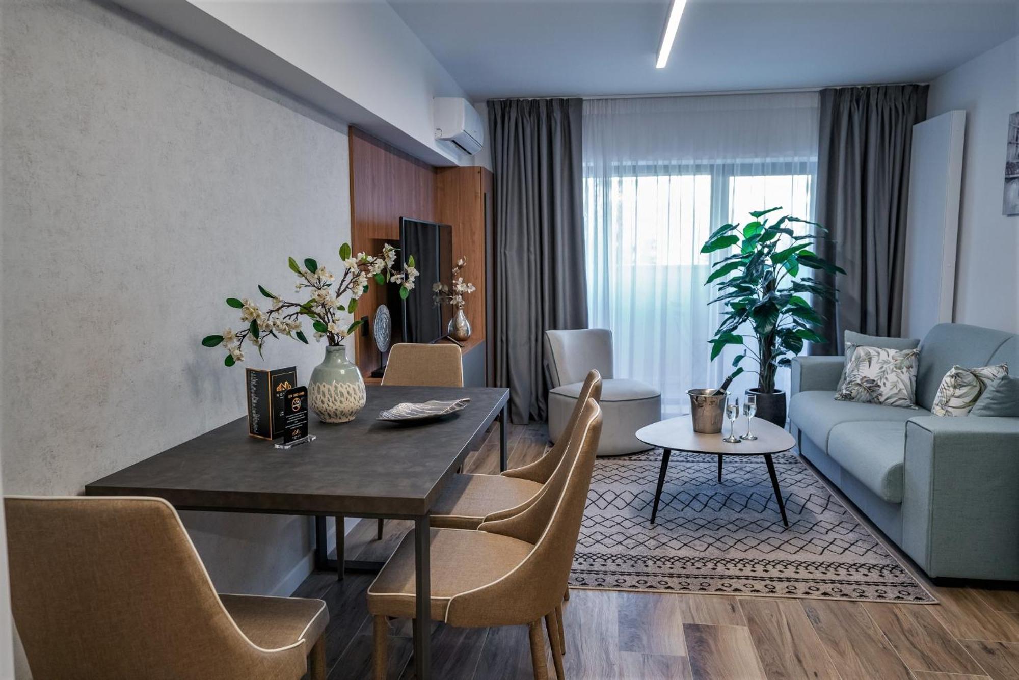 Novos Aparthotel Bukares Bagian luar foto