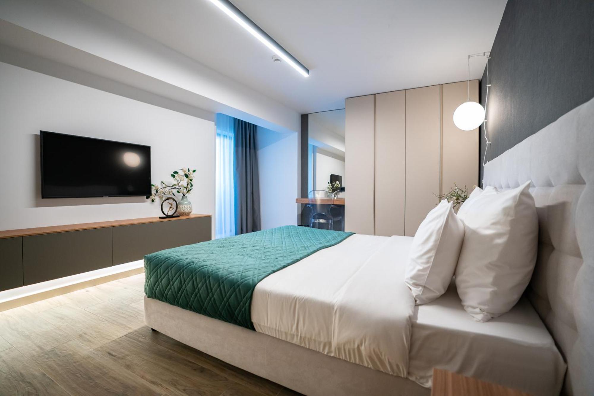 Novos Aparthotel Bukares Bagian luar foto