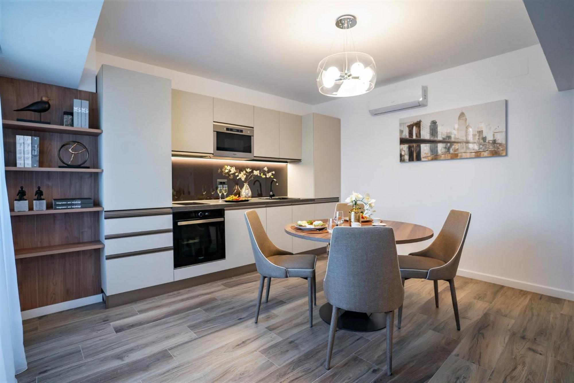 Novos Aparthotel Bukares Bagian luar foto