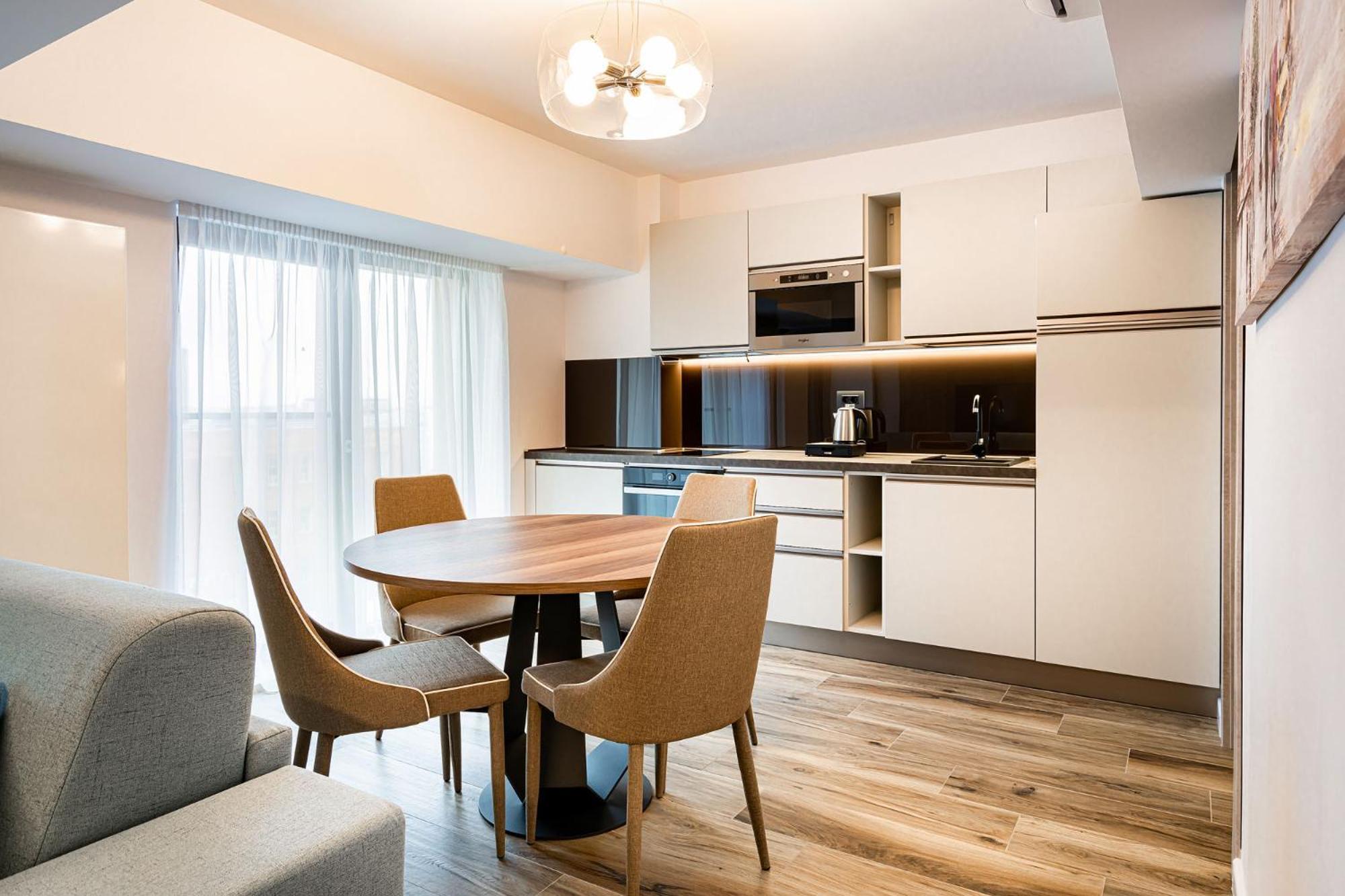 Novos Aparthotel Bukares Bagian luar foto