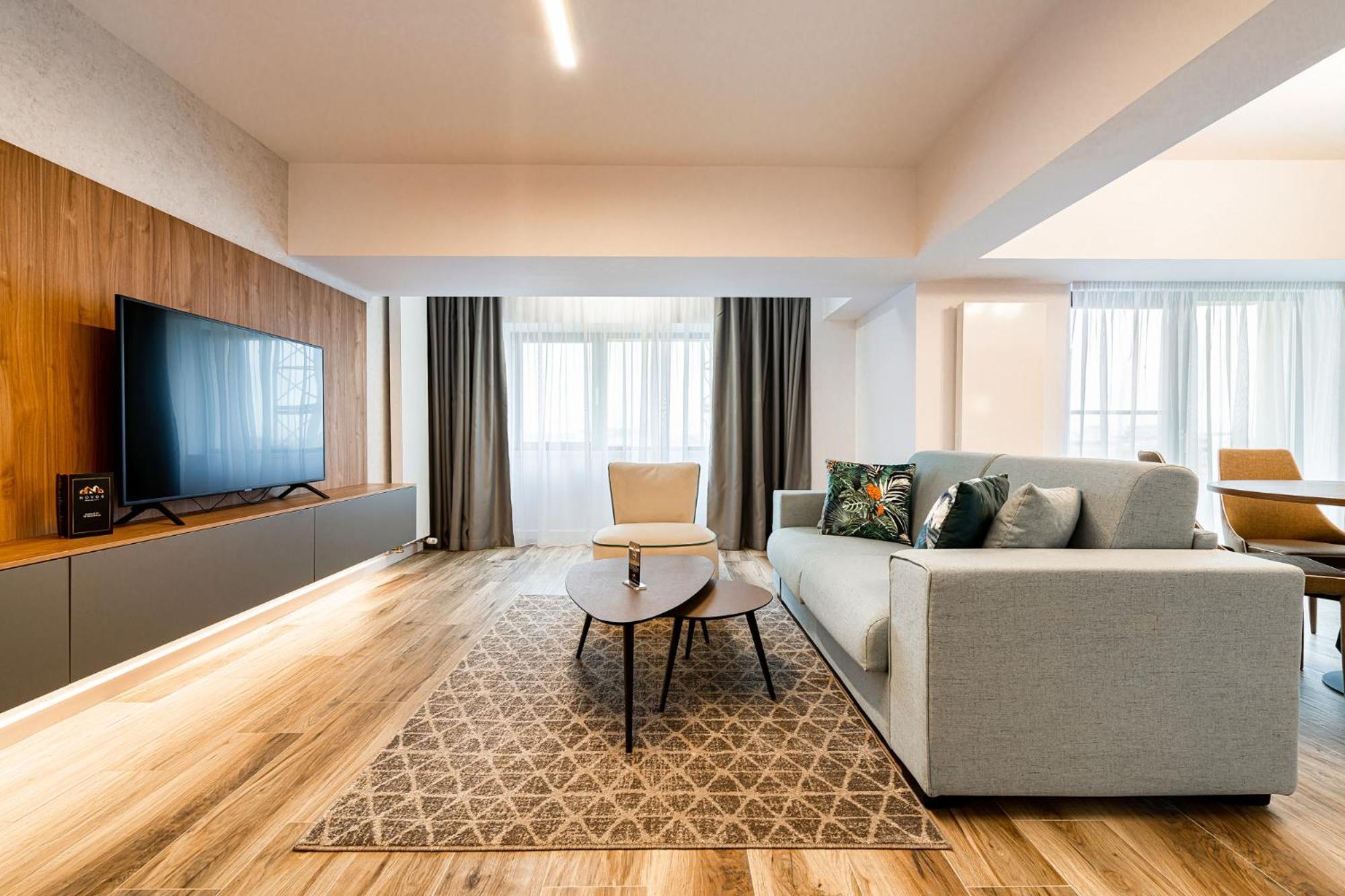 Novos Aparthotel Bukares Bagian luar foto