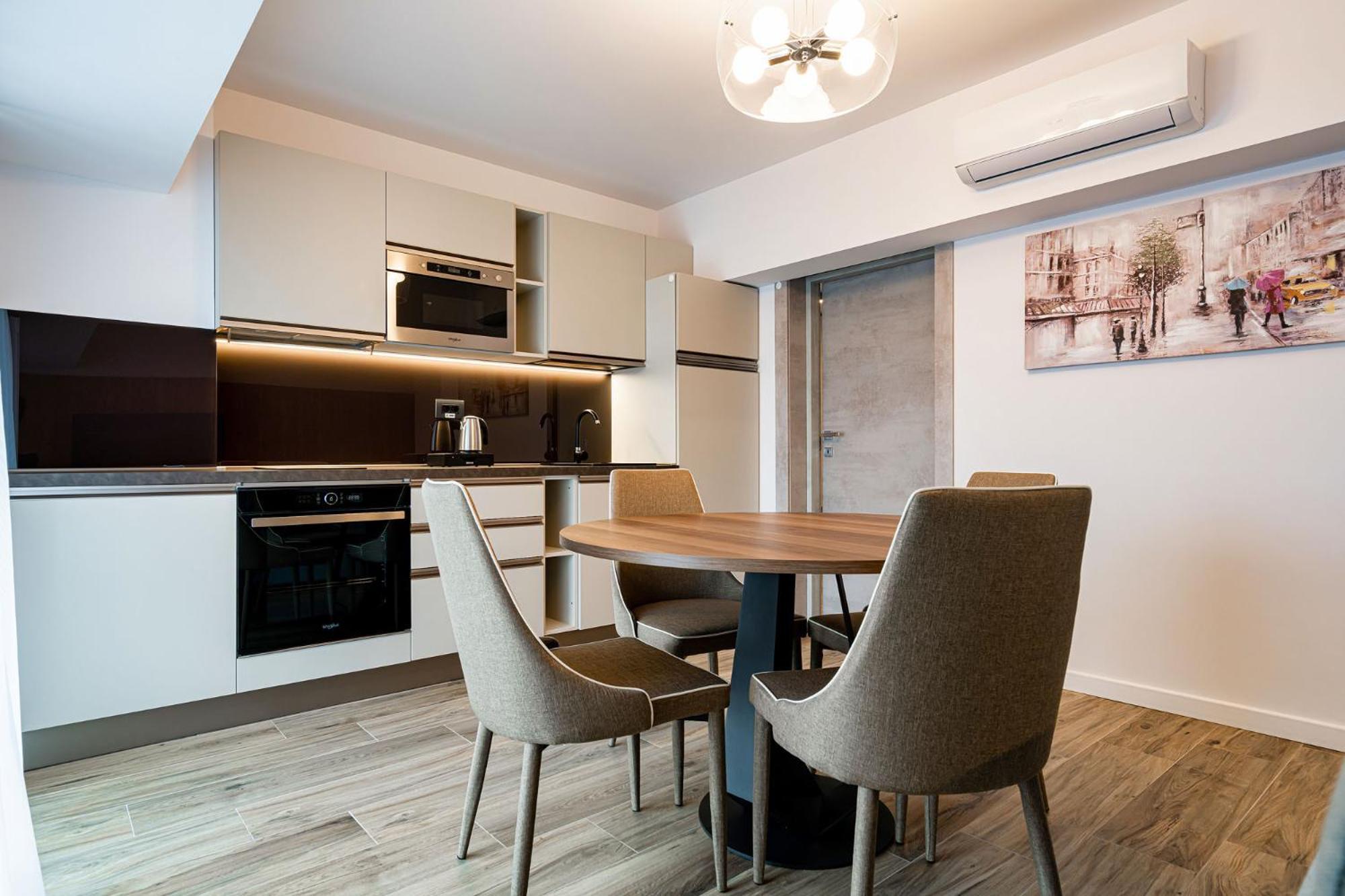 Novos Aparthotel Bukares Bagian luar foto
