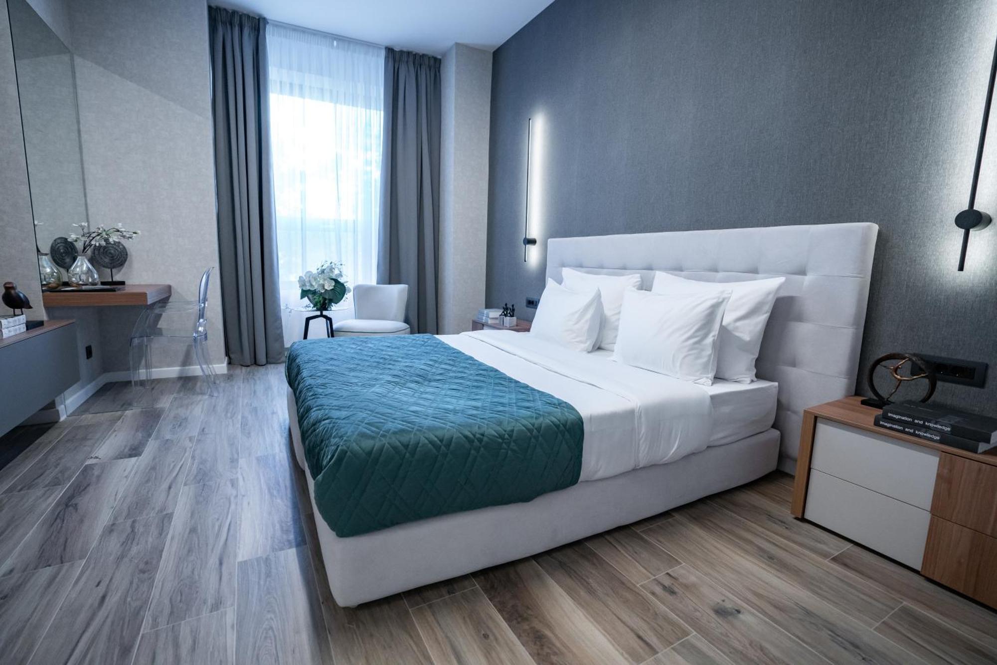 Novos Aparthotel Bukares Bagian luar foto