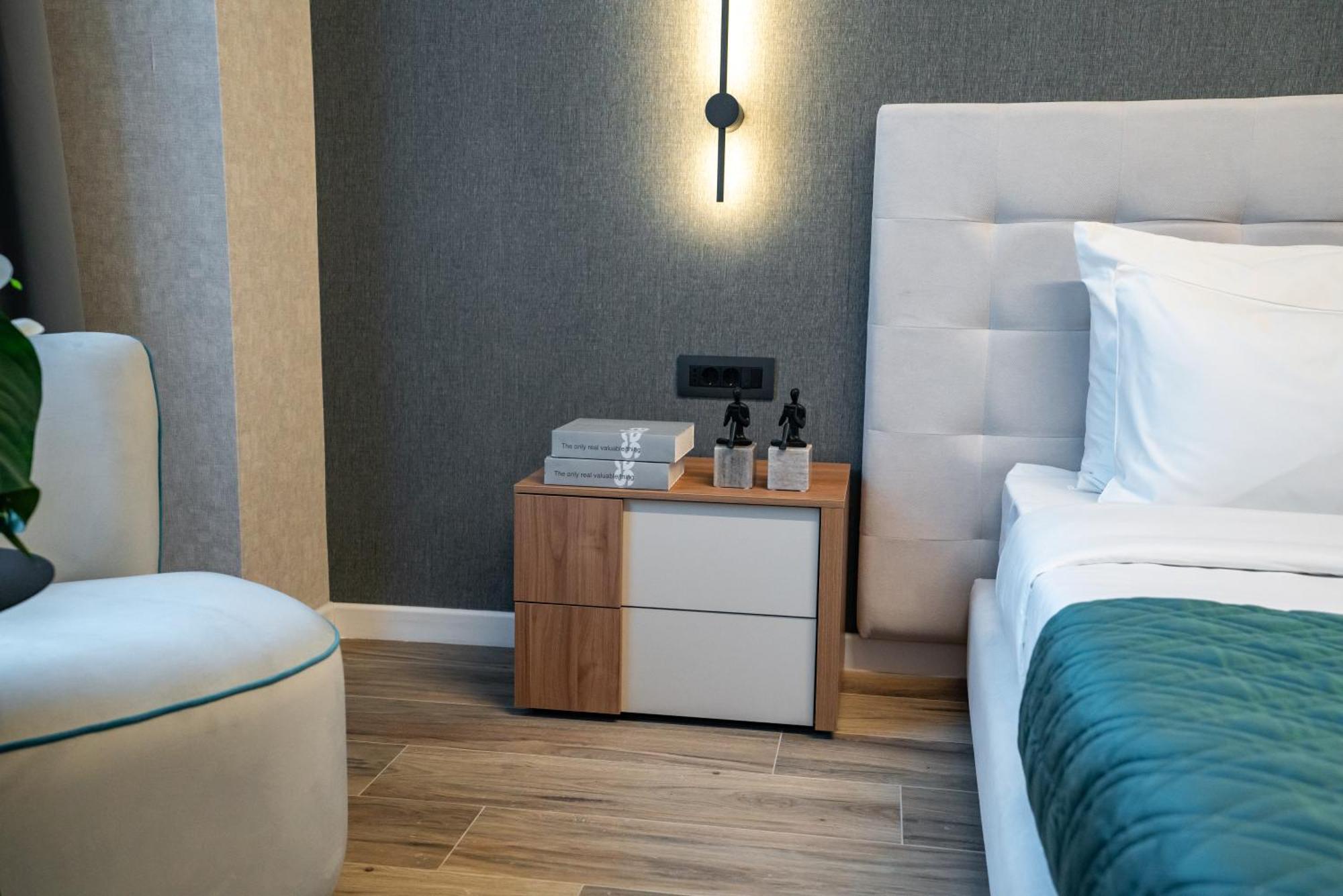 Novos Aparthotel Bukares Bagian luar foto