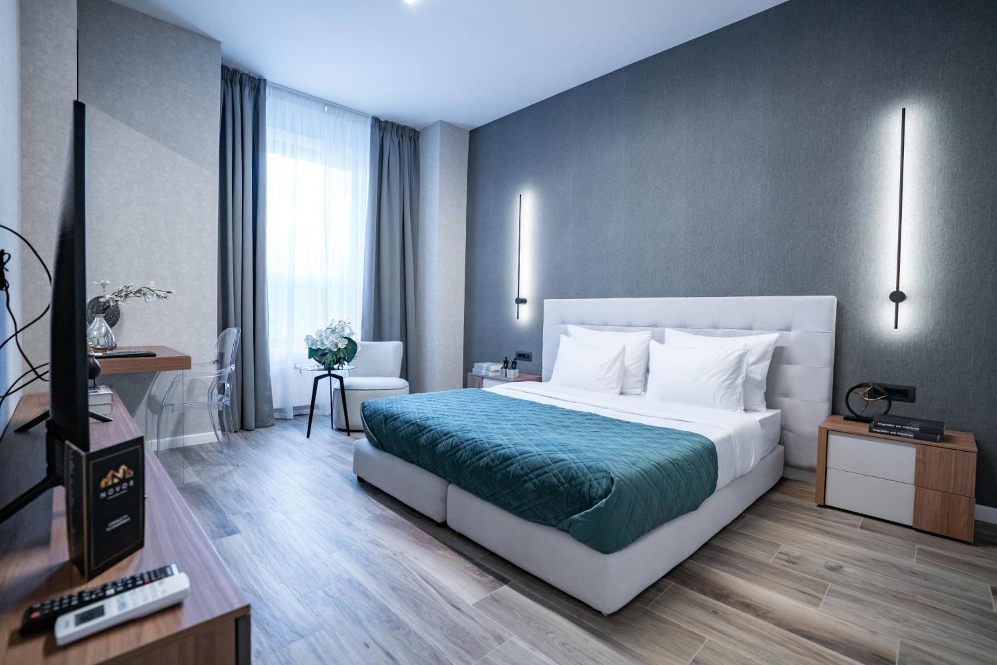 Novos Aparthotel Bukares Bagian luar foto